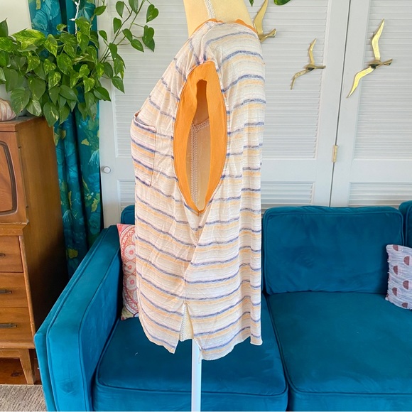 Urban Outfitters | Out From Under Melly Muscle Pocket Top Tee Stripe Medium New - Picture 8 of 15